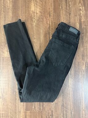 Nicole Miller High Rise Skinny Size 4 Black